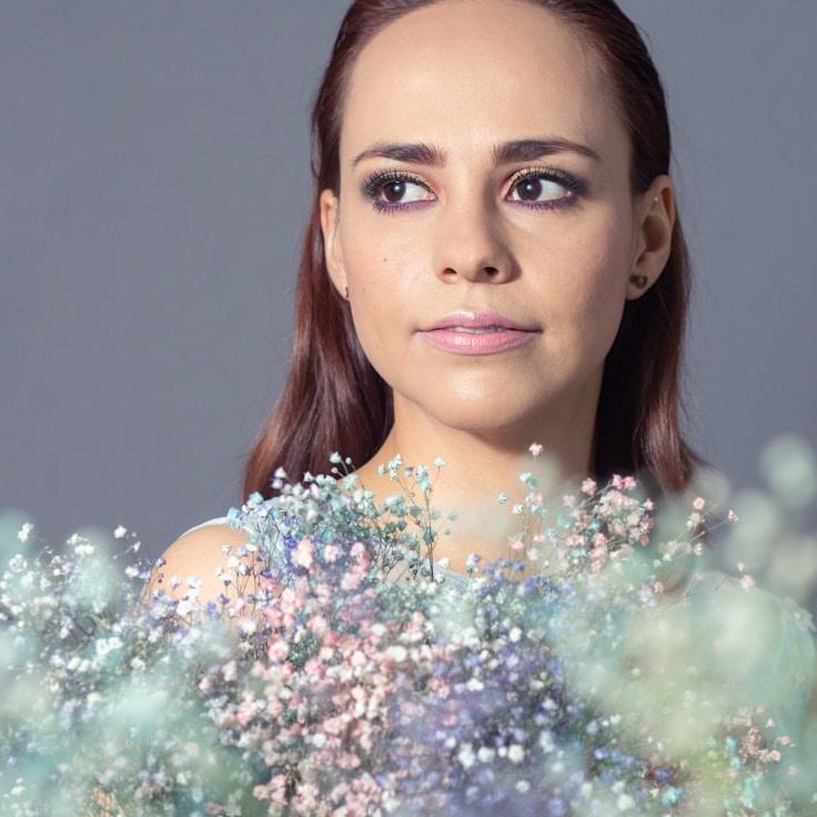 Portrait of Mira Calderon, group coordinator and fusion cooking expert